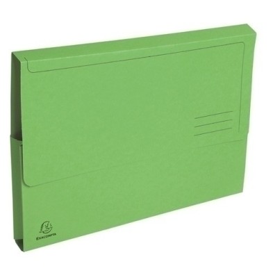 46973E-SUBCARP. EXAC. FUELLE 290g A4 VERDE P/10 precio por 1 unidades