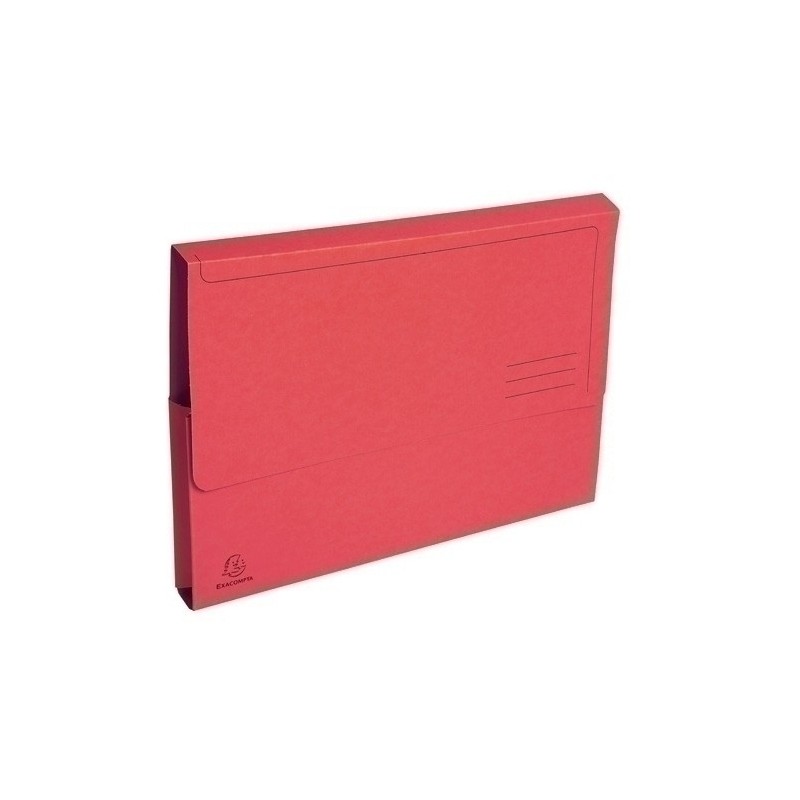 46975E-SUBCARP. EXAC. FUELLE 290g A4 ROJO P/10 precio por 1 unidades