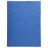 59507E-CARPETA SOLAP.EXACOMPTA CART. A3 AZUL precio por 5 unidades