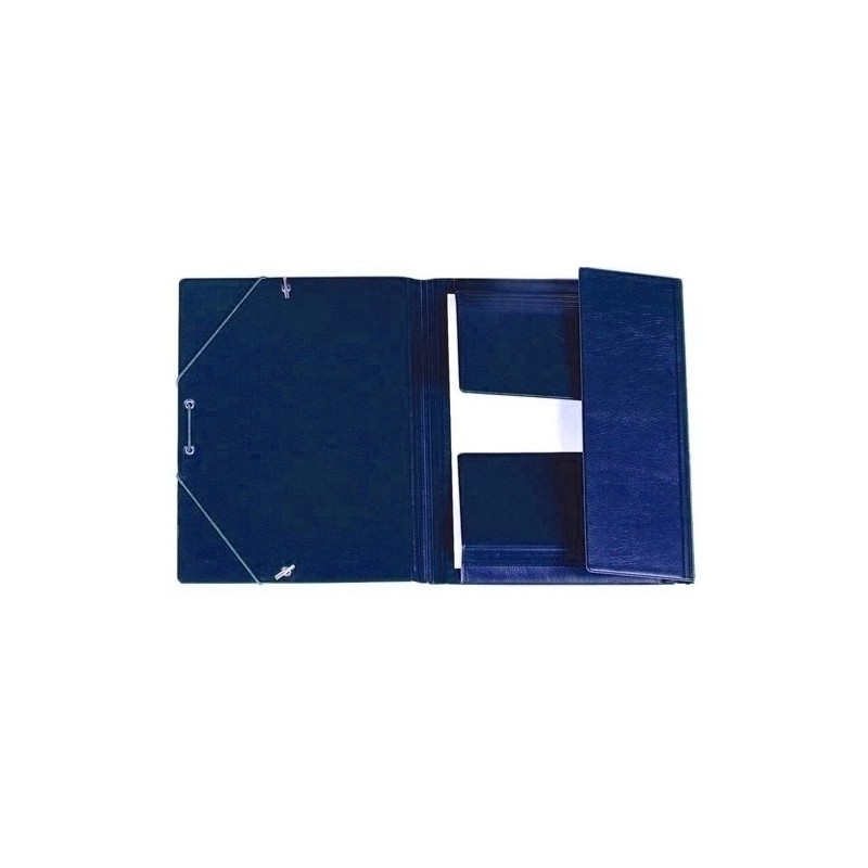 341CS-01-CARPETA SOLAP.IBER.PVC 4º AZUL precio por 1 unidades
