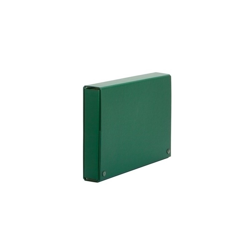 965004-CARP.PROY.PARDO CART.FORR. A4  5 cm VERD precio por 13 unidades