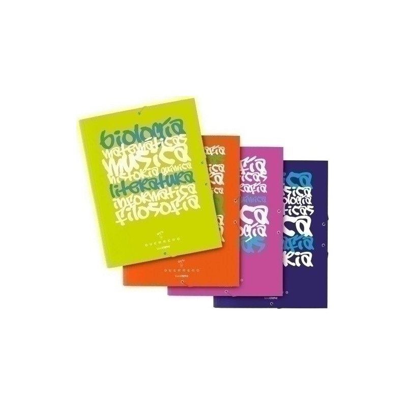 01222899-CARP.GOMAS y 3 SOLAPAS UNICLASE.Fº SURT precio por 8 unidades