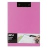 17208-CARP.PINZA PORTABLOCK APLI PP FOAM A4 RS precio por 1 unidades