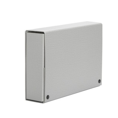 965007-CARP.PROY.PARDO CART.FORR. A4  5 cm GRIS precio por 13 unidades