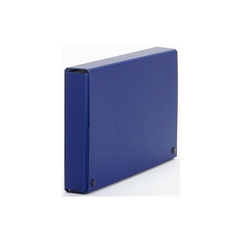 969003-CARP.PROY.PARDO CART.FORR. A4  9 cm AZUL precio por 7 unidades
