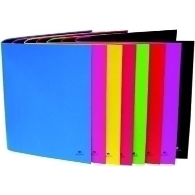 384FP-CARPETA MARIOL.CART.Fº 4 AN.40 SURTIDO precio por 8 unidades