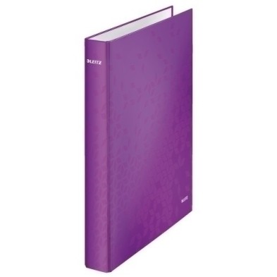 42410162-CARPETA LEITZ CART.A4 2 AN.25 VIOLETA precio por 10 unidades