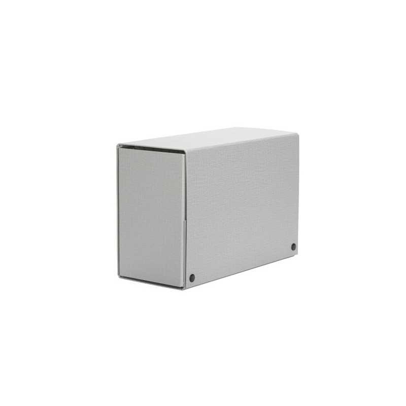 971207-CARP.PROY.PARDO CART.FORR. A4 12 cm GRIS precio por 6 unidades