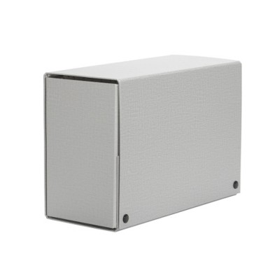 971207-CARP.PROY.PARDO CART.FORR. A4 12 cm GRIS precio por 6 unidades