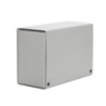 971207-CARP.PROY.PARDO CART.FORR. A4 12 cm GRIS precio por 6 unidades