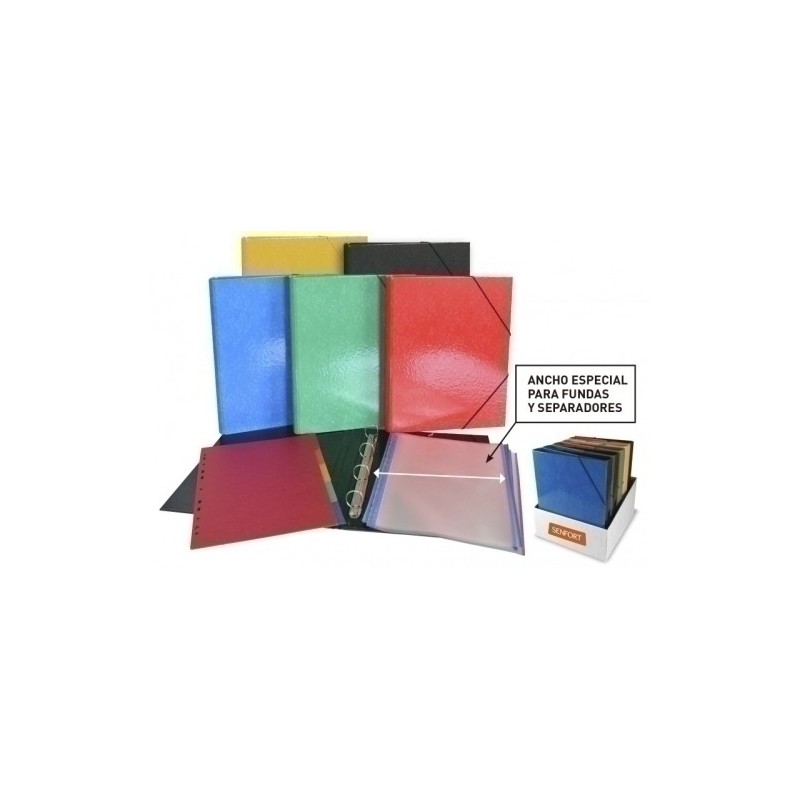 26940E-CARPETA SENFORT ESP. Fº 4 AN.30 EXP. 10 precio por 1 unidades