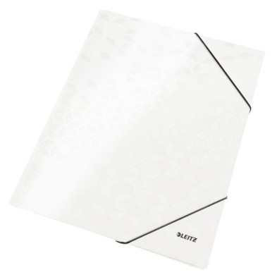 39820101-CARPETA SOLAP.LEITZ WOW CART. A4 BLANCO precio por 10 unidades