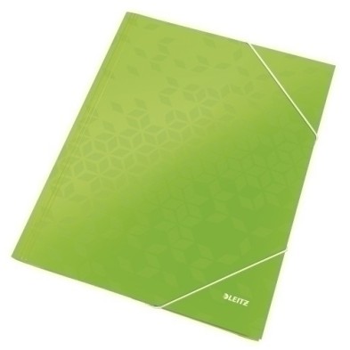 39820154-CARPETA SOLAP.LEITZ WOW CART. A4 VERDE precio por 10 unidades