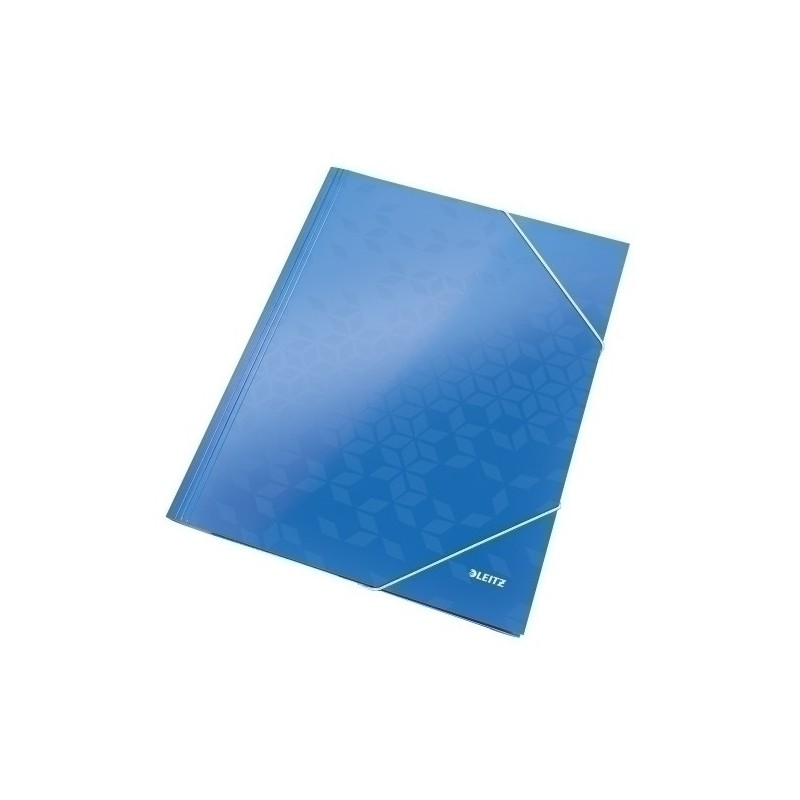 39820136-CARPETA SOLAP.LEITZ WOW CART. A4 AZUL precio por 10 unidades
