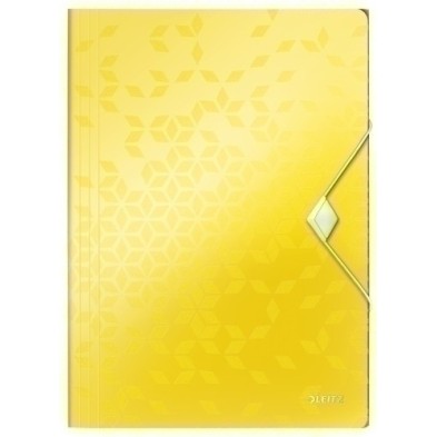 45990116-CARPETA SOLAP.LEITZ WOW PP A4 AMARILLO precio por 10 unidades