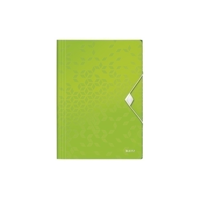 45990154-CARPETA SOLAP.LEITZ WOW PP A4 VERDE precio por 10 unidades