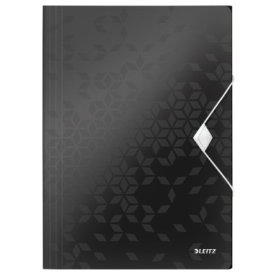 45990195-CARPETA SOLAP.LEITZ WOW PP A4 NEGRO precio por 10 unidades