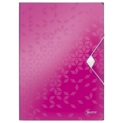 45990123-CARPETA SOLAP.LEITZ WOW PP A4 FUCSIA precio por 10 unidades