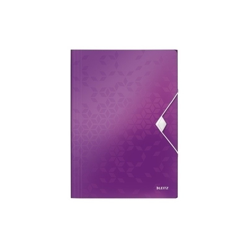 45990162-CARPETA SOLAP.LEITZ WOW PP A4 VIOLETA precio por 10 unidades