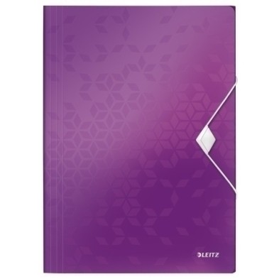 45990162-CARPETA SOLAP.LEITZ WOW PP A4 VIOLETA precio por 10 unidades