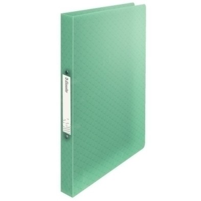 626243-CARPETA ESSEL.PP A4 2 AN.25 RD VERDE precio por 4 unidades