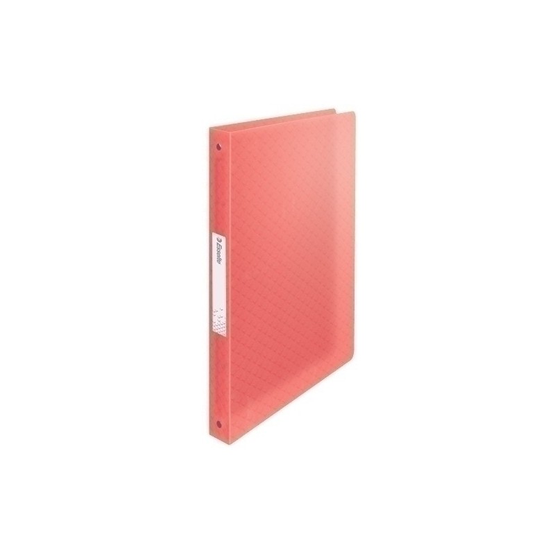 628437/626245-CARPETA ESSEL.PP A4 4 AN.25 RD CORAL precio por 4 unidades