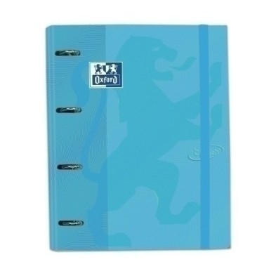 400127152-CARPEBLOC OXFORD A4 4AN.100 Hj AZUL PAST precio por 4 unidades