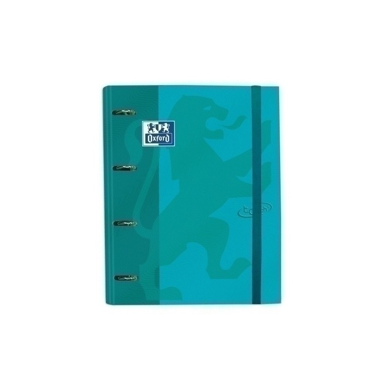 400136664-CARPEBLOC OXFORD A4 4AN.100 Hj AQUA precio por 4 unidades