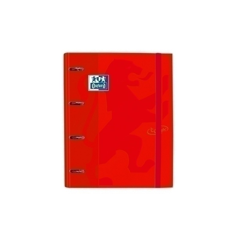 400136666-CARPEBLOC OXFORD A4 4AN.100 Hj CARMIN precio por 4 unidades