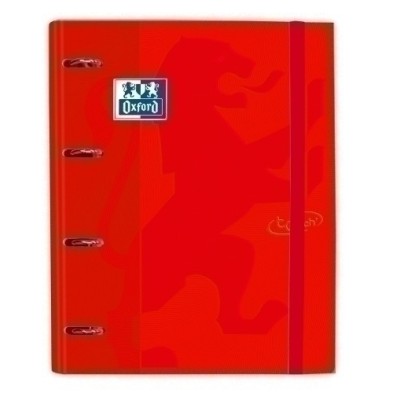 400136666-CARPEBLOC OXFORD A4 4AN.100 Hj CARMIN precio por 4 unidades