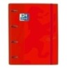 400136666-CARPEBLOC OXFORD A4 4AN.100 Hj CARMIN precio por 4 unidades