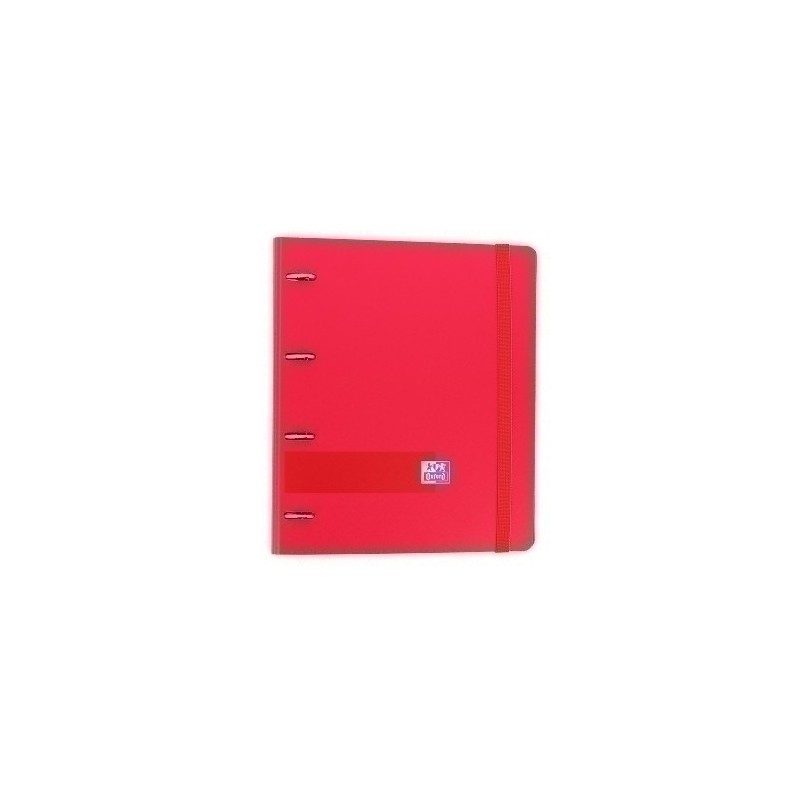 400131304-CARPEBLOC OXFORD A4 4AN.100 Hj ROJO precio por 4 unidades