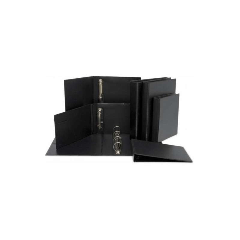 02500010-CARPETA GRAFOP.PVC OF.Fº 2 AN.40 MX NEGR precio por 4 unidades