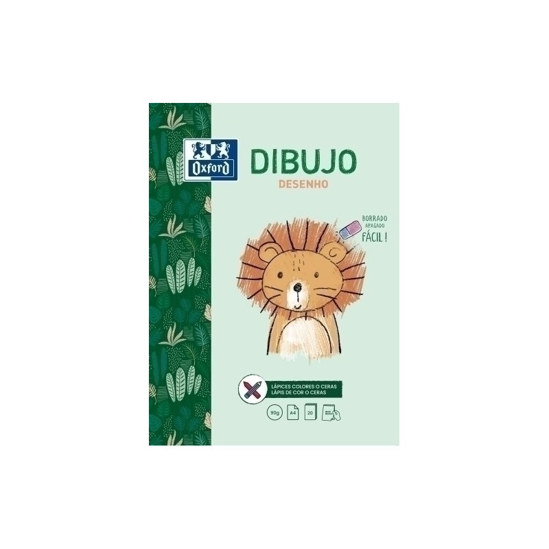 400147935-BLOC DIBUJO OXFORD KIDS ENC.  A4 90g precio por 1 unidades