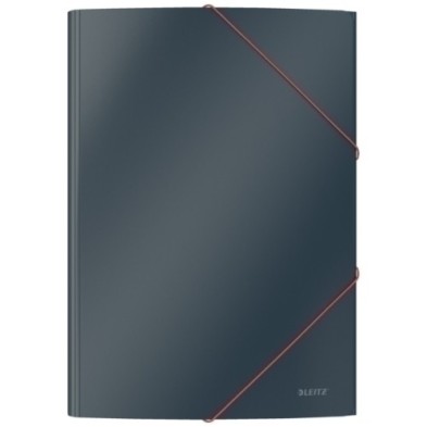30020089-CARPETA SOLAP.LEITZ COSY CARTON A4 GRIS precio por 10 unidades