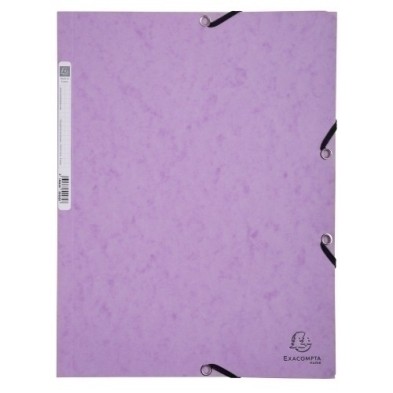 55535E-CARPETA SOLAP.EXACOMPTA AQUAREL A4 MALVA precio por 1 unidades