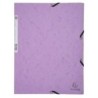 55535E-CARPETA SOLAP.EXACOMPTA AQUAREL A4 MALVA precio por 1 unidades
