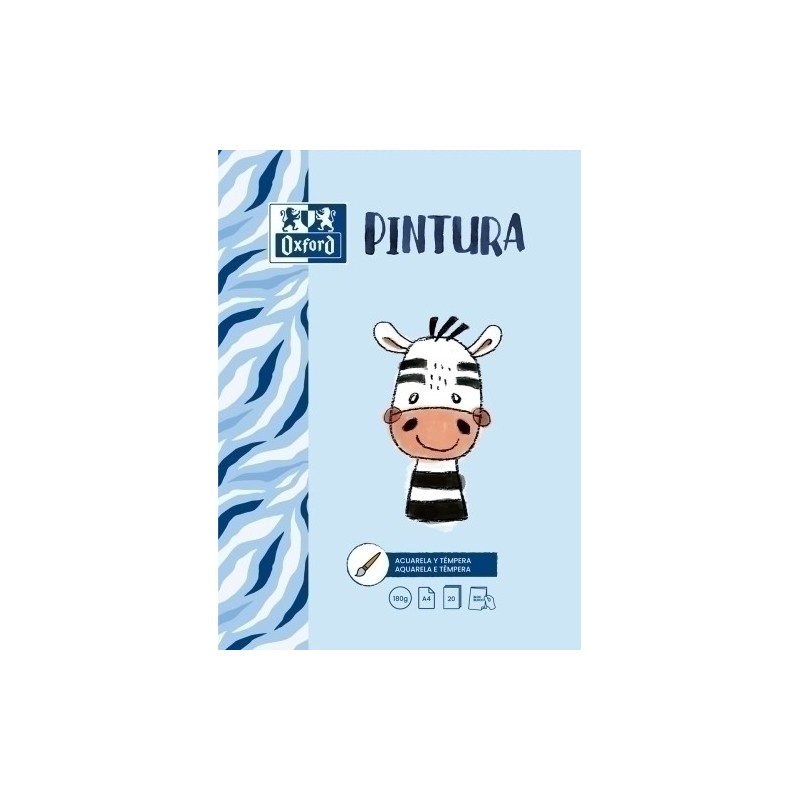 400147938-BLOC DIBUJO OXFORD KIDS ENC. A4 180g precio por 1 unidades
