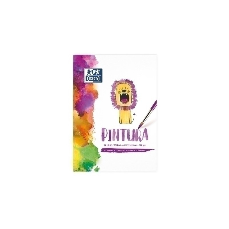 400147939-BLOC DIBUJO OXFORD KIDS ENC. A3 180g precio por 1 unidades