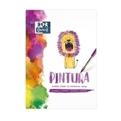 400147939-BLOC DIBUJO OXFORD KIDS ENC. A3 180g precio por 1 unidades