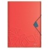 46490020-CARPETA SOLAP.LEITZ URBAN CHIC PP A4 ROJ precio por 10 unidades