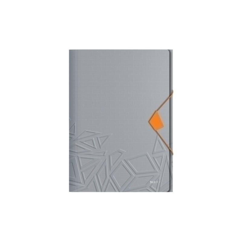 46490088-CARPETA SOLAP.LEITZ URBAN CHIC PP A4 GRI precio por 10 unidades