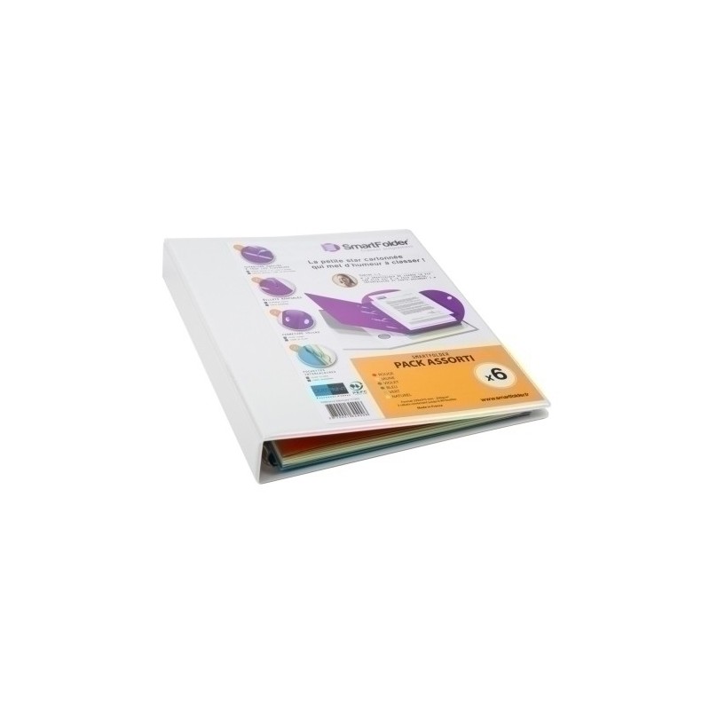 480302-CARPETA TARIFOLD A4 4 ANILLAS CARTON BL precio por 1 unidades