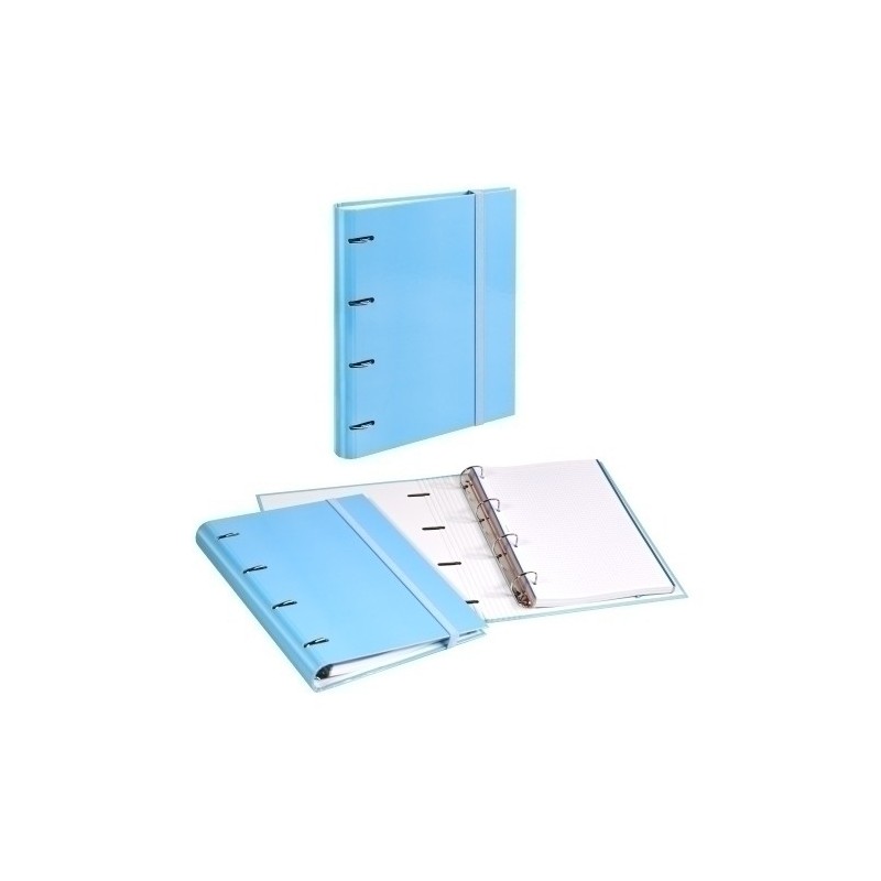 12247410-CARPEBLOC CARCH.SOFT A4 4AN.100 H AZUL precio por 4 unidades