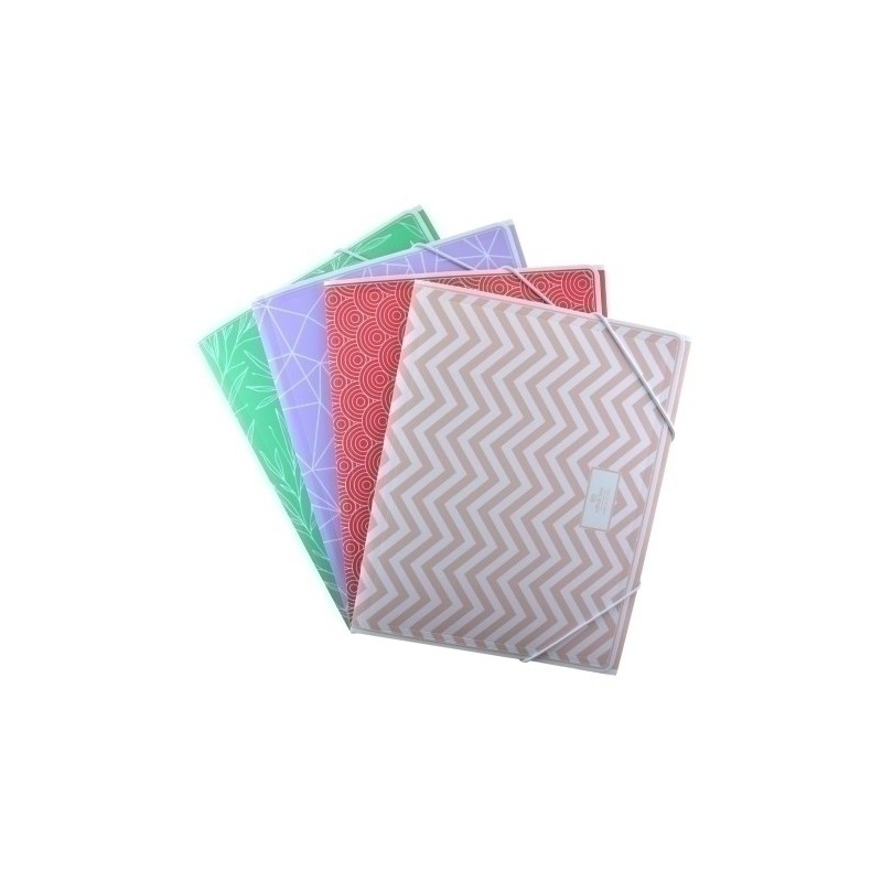 51620-CARPETA GOMA SOLAP. A4+ OFFICEBOX precio por 10 unidades