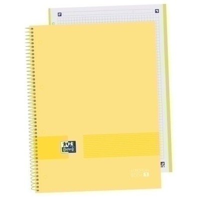 400149494-BLOCK OXF. EU.BOOK 1 A4 80h CD.5 BANANA precio por 5 unidades