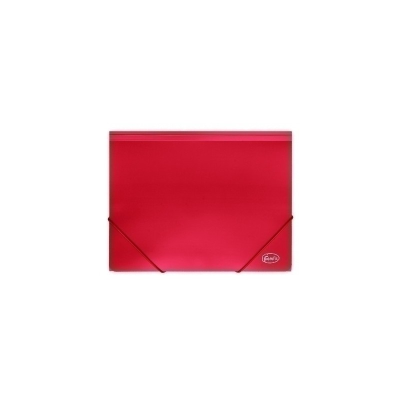 91157-CARPETA SOLAP.FOROFIS PP A4 ROJO precio por 1 unidades