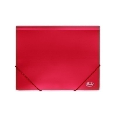 91157-CARPETA SOLAP.FOROFIS PP A4 ROJO precio por 1 unidades