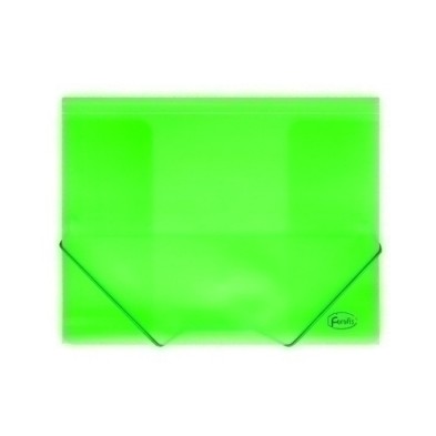 91160-CARPETA SOLAP.FOROFIS PP A4 TRANS. VERDE precio por 1 unidades