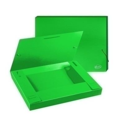 91166-CARP.PROY. FOROFIS PP A4 3 cm VERDE precio por 1 unidades